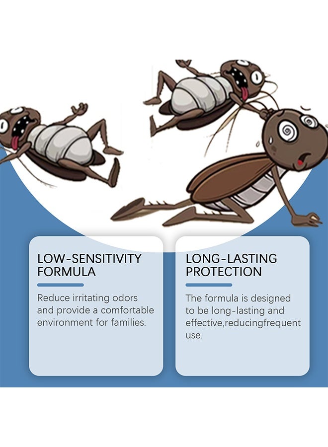 MOONSPRY Cockroach Gel 10G, Prevents Roach Reproduction and Destroys the Nest, Natural Repellent for Cockroaches, Say Goodbye Tocockroach Troubles - Image 3